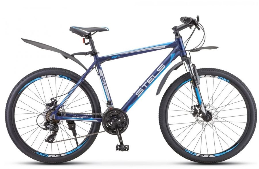 Горный (MTB) велосипед STELS Navigator 620 MD 26 V010 (2018) 17" Тёмно-синий