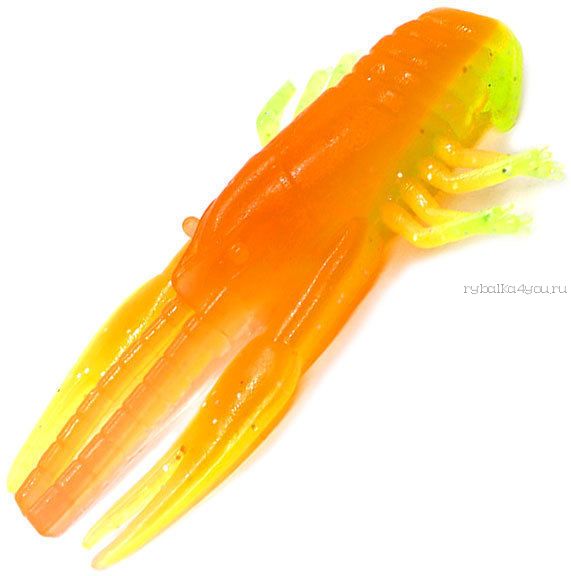 Силиконовая приманка Kosadaka Crayfish 6.3см Цвет: AGS (уп - 5шт)