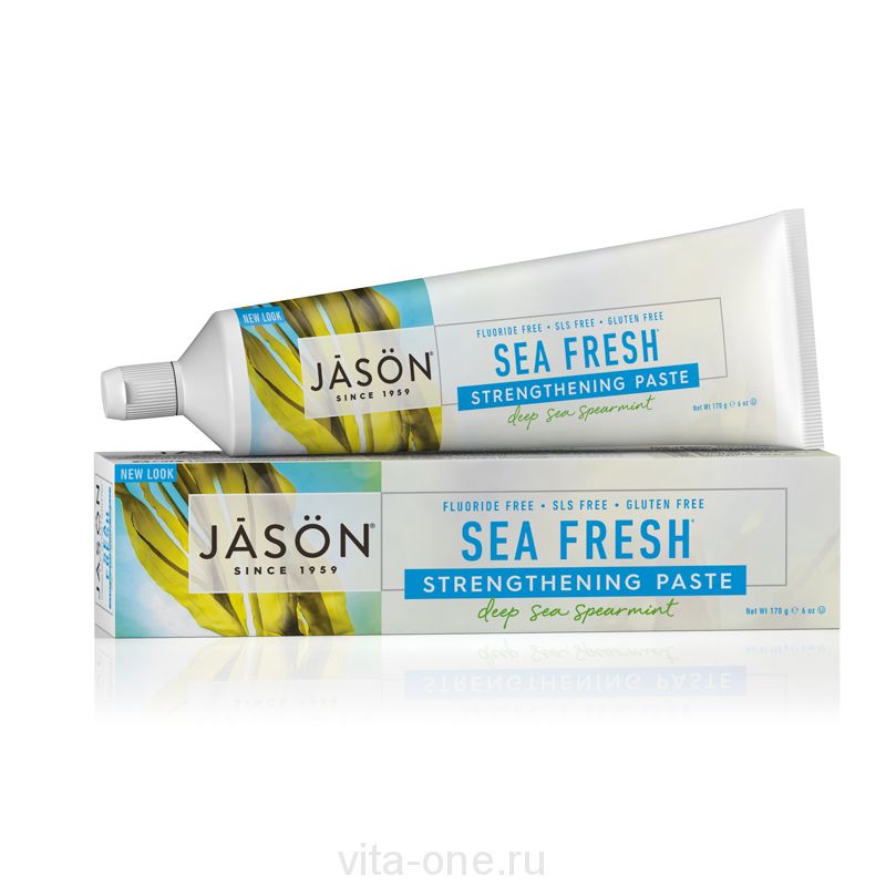 Зубная паста Морская  свежесть (Sea Fresh Toothpaste) Jason (Джейсон) 170 г