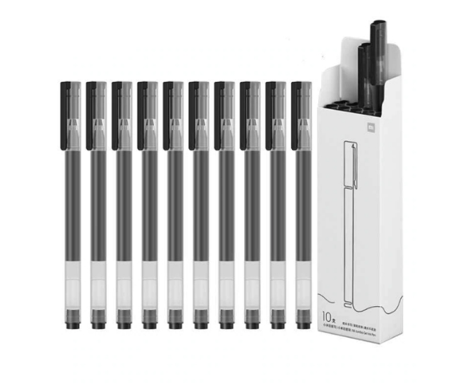 Набор гелевых ручек Xiaomi Mi High-capacity Gel Pen (10-Pack) BHR4603GL