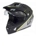 UFO Aries Helmet Matt Black/Grey шлем для мотокросса и эндуро, черно-серый