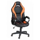Игровое кресло Конкорд lux (чёрный/оранжевый)