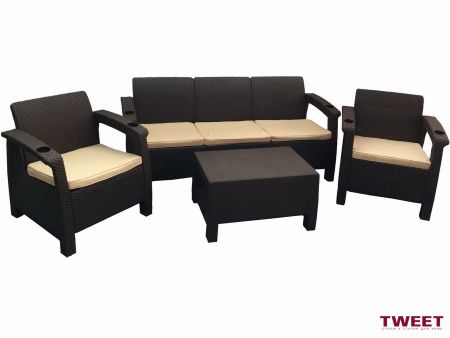 Комплект уличной мебели  TWEET Terrace Set Max (Россия)