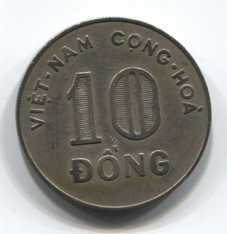 10 донгов 1964 Вьетнам