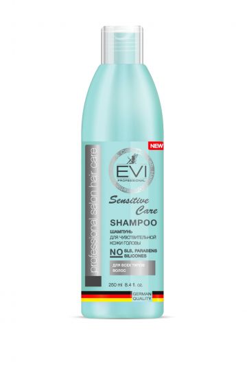 Шампунь "Сенситив" для чувствительной кожи головы, 250 мл. «EVI»