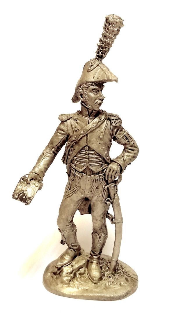 Фигурка Адьютант генерала Франция 1809 г. олово