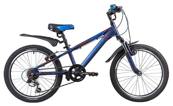 Подростковый горный (MTB) велосипед Novatrack Lumen 20 Синий (134013)