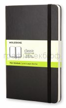Книжка зап.Moleskine Pocket Classic нелинованная черная QP012