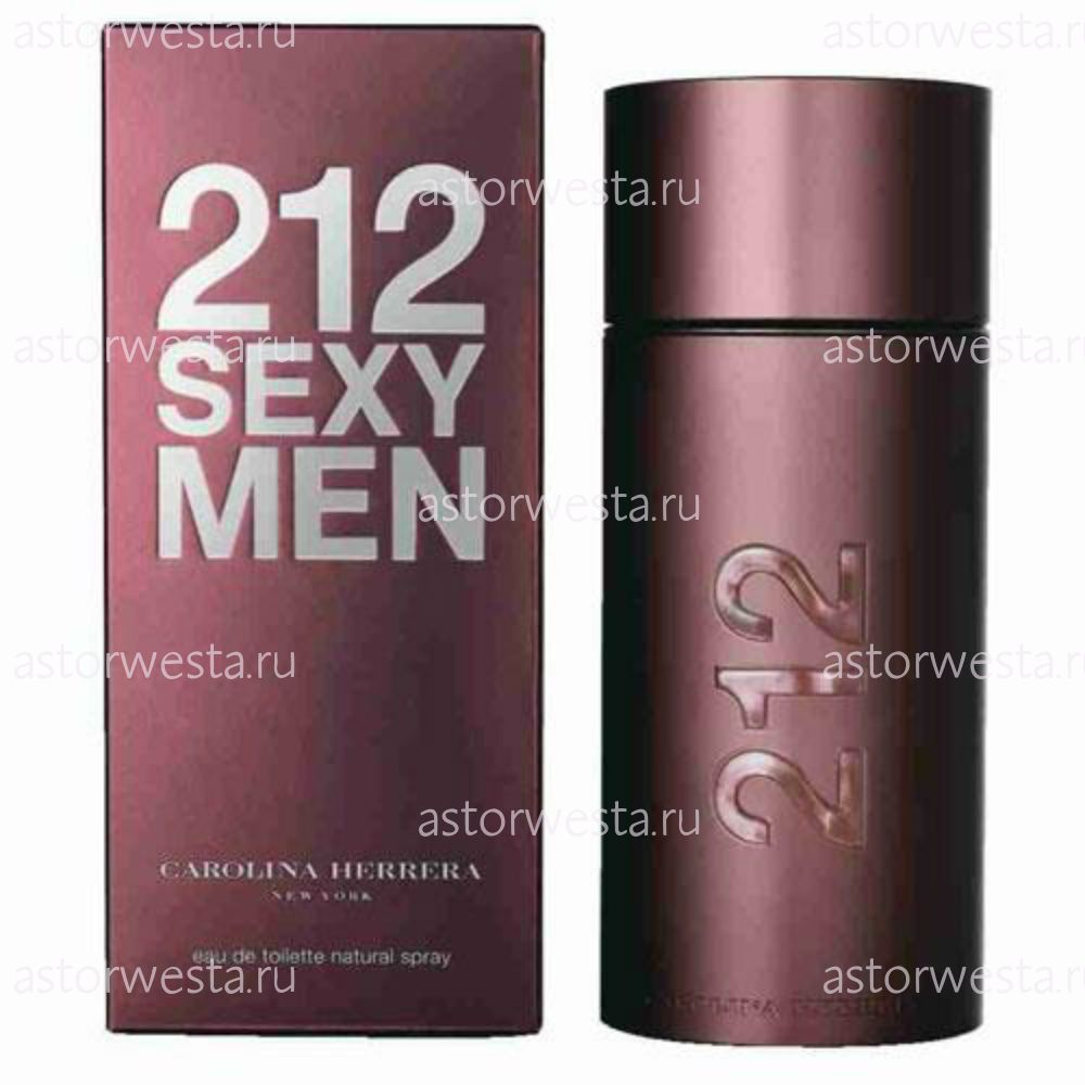 Туалетная вода Carolina Herrera 212 Sexy Men, 100 ml (ПОД ЗАКАЗ)