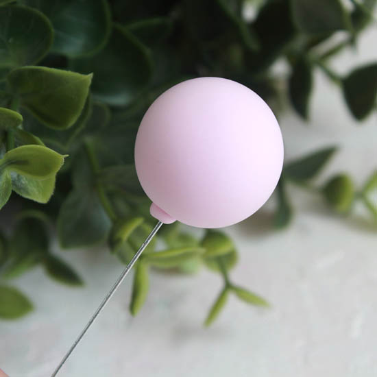 Аксессуар для куклы - Воздушный розовый шарик