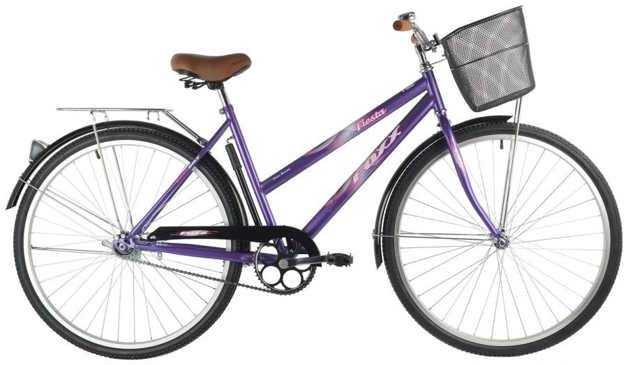 Городской велосипед Foxx Fiesta 28 Фиолетовый 20" (145987)