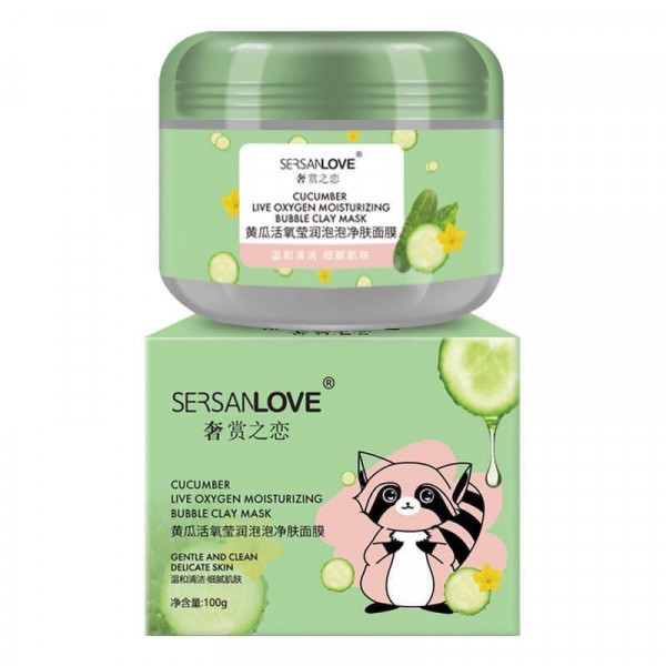 Пузырьковая маска с экстрактом Огурца Cucumber Live Oxygen Skin Cleanser (14180)
