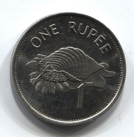 1 рупия 1997 Сейшельские острова AUNC