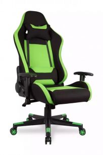 Профессиональное геймерское кресло College BX-3760 Black/Green