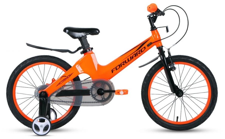 Детский велосипед FORWARD Cosmo 16 2.0 (16" 1 ск.) Оранжевый (1BKW1K7C1007)