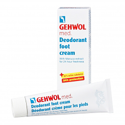 Gehwol Med Deodorant foot cream - Крем-дезодорант для ног 125 мл