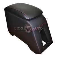 Подлокотник на VOLKSWAGEN POLO Premium (красная строчка)