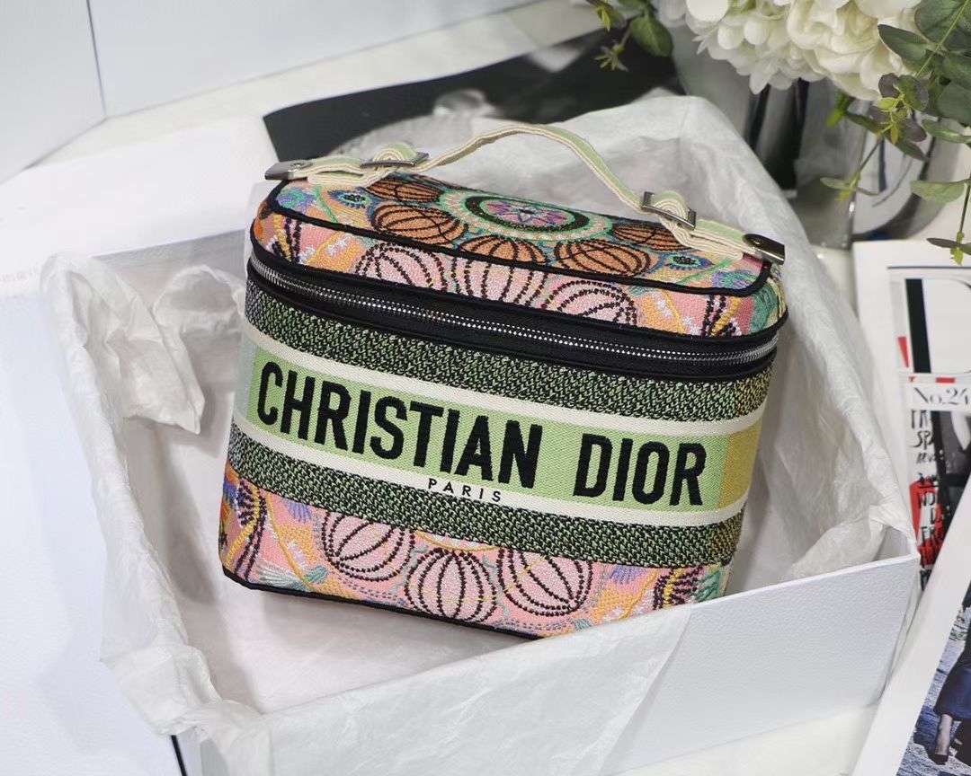 Косметичка Dior Travel Oblique