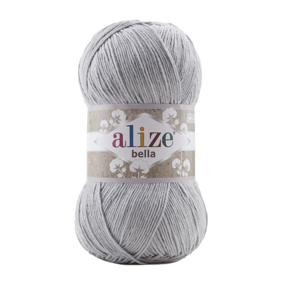 Bella 100 (ALIZE) 21-серый