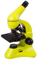 Микроскоп LEVENHUK Rainbow 50L PLUS lime