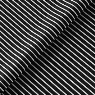 Трикотаж - Узкая черная полоска 50х40 limit