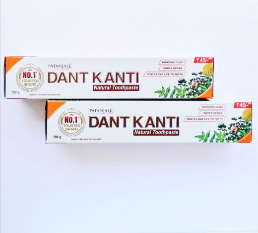 Зубная паста натуральная Данта Канти | Natural Toothpaste Danta Kanti | 100 г | Patanjali
