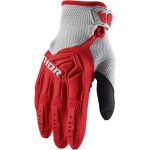 Thor Spectrum Red/Gray перчатки для мотокросса и эндуро