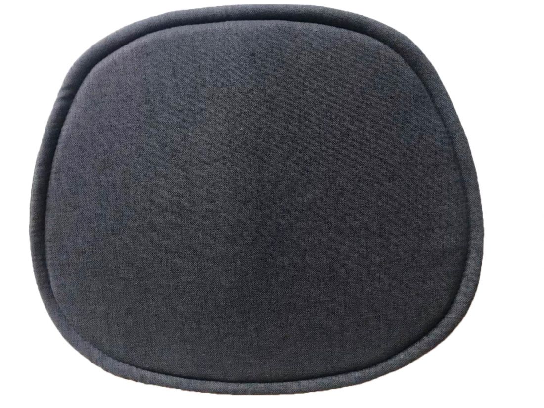 Подушка для стульев серии "Eames" из ткани, 
серая