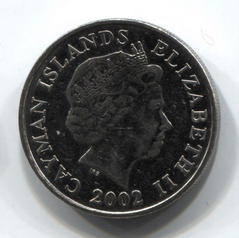 25 центов 2002 Каймановы острова
