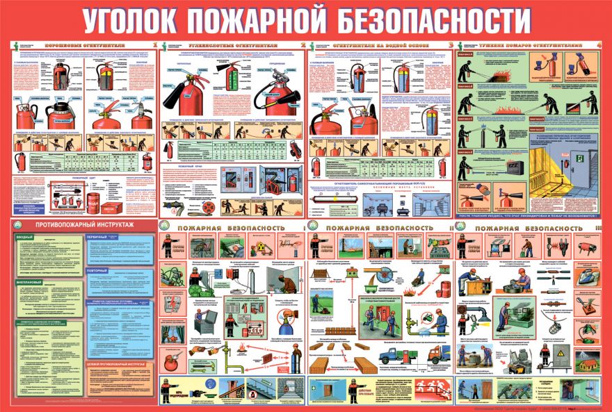 Информационный стенд Правила пожарной безопасности_5