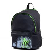 Рюкзак с капюшоном "Best team", 37х29х15 см Hatber, цвет черный, зеленый