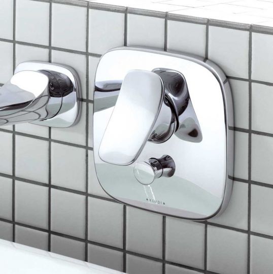 Встраиваемый в стену смеситель Kludi Ambienta для ванны и душа 536500575 схема 3