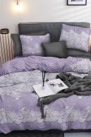 Бязь семейный [фиолетовый] Павлина Ажур постельное белье