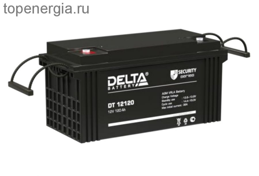 Аккумулятор герметичный VRLA свинцово-кислотный DELTA DT 12120