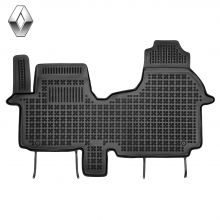 Коврики Renault Trafic III от 2014  Передние 3-места в салон резиновые Rezaw Plast (Польша) - 1 шт.