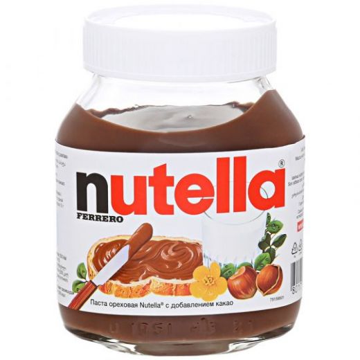 Паста ореховая Nutella с добавлением какао, 630 г
