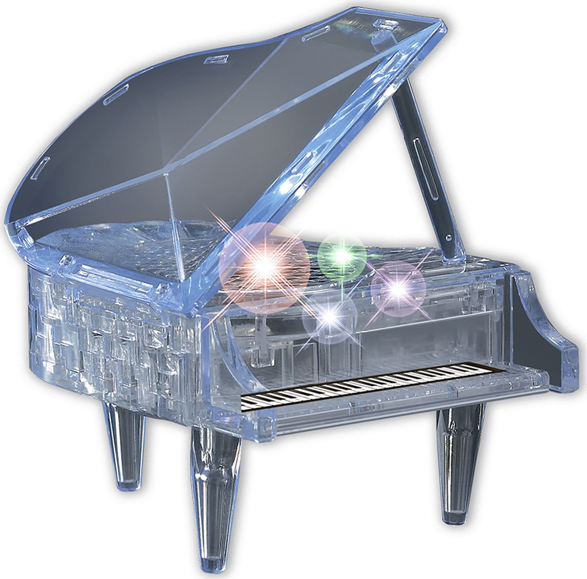 3D Пазл Crystal Puzzle Рояль с музыкальной шкатулкой