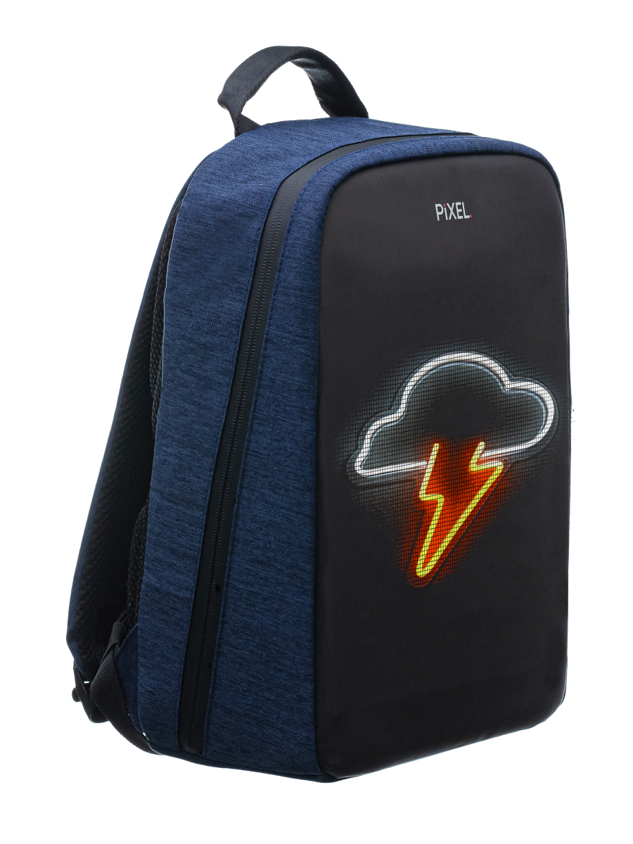 Рюкзак с LED-дисплеем PIXEL PLUS - NAVY (тёмно-синий)