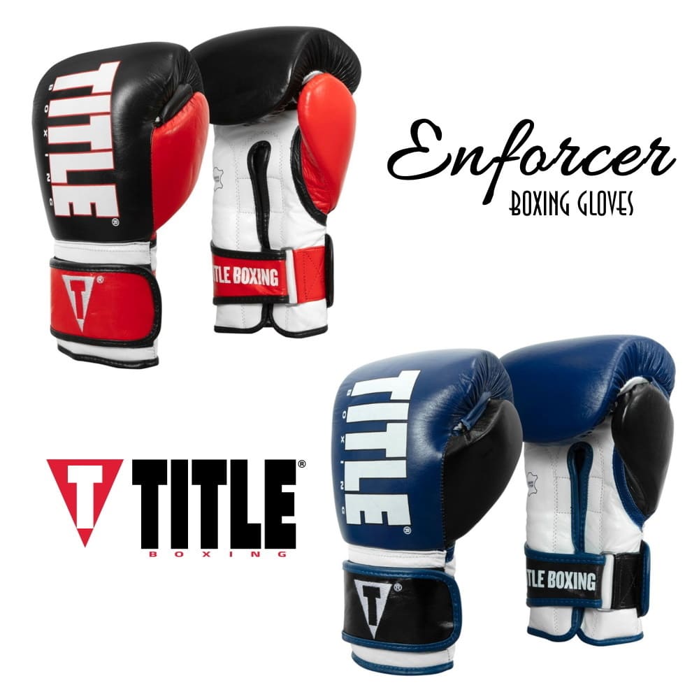 Боксерские перчатки TITLE Enforcer Pro