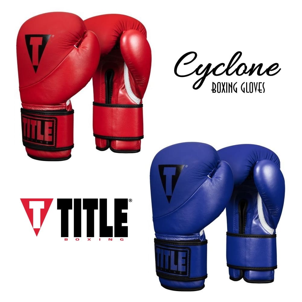 Боксерские перчатки TITLE Cyclone