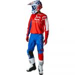 Fox 180 Skew White/Red/Blue джерси и штаны для мотокросса