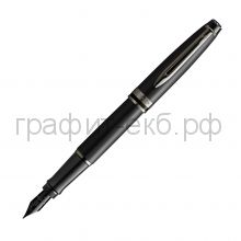 Ручка перьевая Waterman Expert DeLuxe Metallic Black RT F 2119188