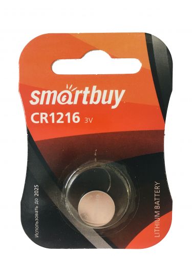 Элемент питания Smartbuy CR1216