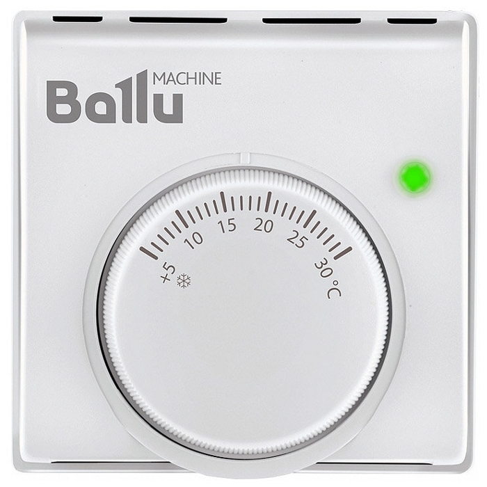 Механический термостат для инфракрасных обогревателей с выключателем Ballu BMT-2, 16 А/3000 В