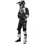 Fox 180 Lux Black/White джерси и штаны для мотокросса
