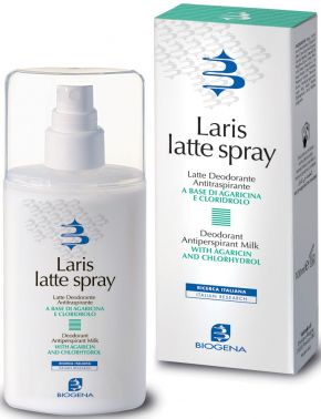 BIOGENA Ларис молочко антиперспирант со спреем Laris Latte Spray Antiperspirant Milk HISTOMER (Хистомер) 100 мл
