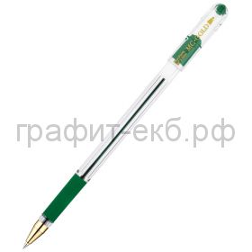 Ручка шариковая MunHwa MC GOLD маслянная основа зеленая BMC-04