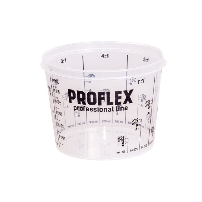 Proflex Емкость пластиковая мерная с крышкой, объем 750мл.
