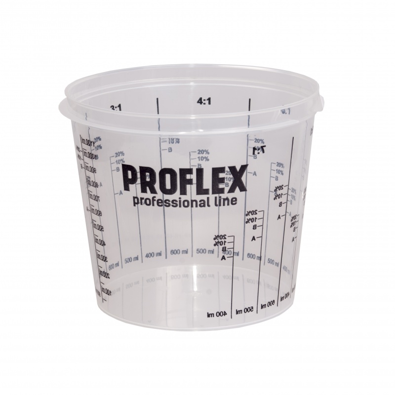 Proflex Емкость пластиковая мерная с крышкой, объем 1,4 л.
