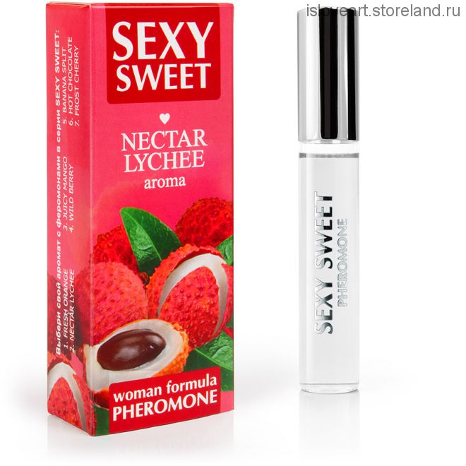 Парфюмированное средство для тела SEXY SWEET NECTAR LYCHEE с феромонами 10 мл
